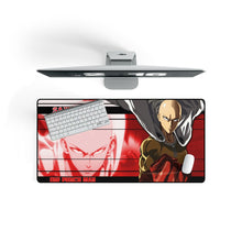 Load image into Gallery viewer, Anime One-Punch Man Mouse Pad (Desk Mat) On Desk
