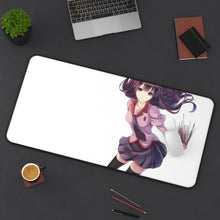 Load image into Gallery viewer, Monogatari (Series) Mouse Pad (Desk Mat) On Desk

