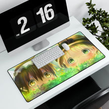 Load image into Gallery viewer, Anime Made In Abyss Mouse Pad (Desk Mat) With Laptop
