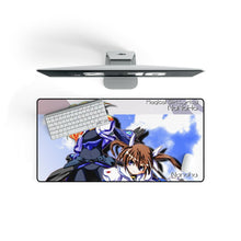 Load image into Gallery viewer, Magical Girl Lyrical Nanoha Mouse Pad (Desk Mat) On Desk
