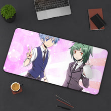 Load image into Gallery viewer, Assassination Classroom Nagisa Shiota, Kaede Kayano Mouse Pad (Desk Mat) On Desk
