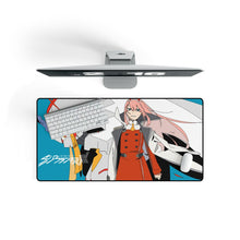 Load image into Gallery viewer, Zero Two, Strelizia Mouse Pad (Desk Mat) On Desk
