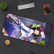 Load image into Gallery viewer, Angel Beats! Yuri Nakamura Mouse Pad (Desk Mat) On Desk
