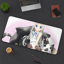 Load image into Gallery viewer, Anohana Meiko Honma Mouse Pad (Desk Mat) With Laptop
