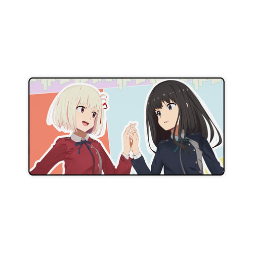Lycoris Recoil Takina Inoue, Chisato Nishikigi Mouse Pad (Desk Mat)