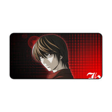 Load image into Gallery viewer, Light Yagami Mouse Pad (Desk Mat)
