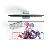 Load image into Gallery viewer, Anime, Girls, Maid, Ram, Rem, Re:Zero, Mouse Pad (Desk Mat)
