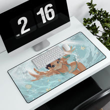 Load image into Gallery viewer, Anime Girl Mouse Pad (Desk Mat) With Laptop
