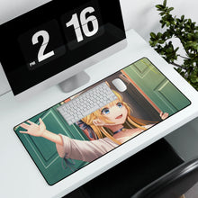 Load image into Gallery viewer, Anime Girl Mouse Pad (Desk Mat) With Laptop
