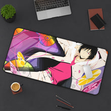 Load image into Gallery viewer, Durarara!! Izaya Orihara Mouse Pad (Desk Mat) On Desk
