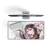 Load image into Gallery viewer, Anime Girl Mouse Pad (Desk Mat) On Desk
