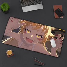 Load image into Gallery viewer, Monogatari (Series) Mouse Pad (Desk Mat) On Desk

