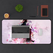 Load image into Gallery viewer, Guilty Crown Inori Yuzuriha Mouse Pad (Desk Mat) With Laptop
