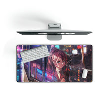 Load image into Gallery viewer, Anime, Girl, Student, Riding, Bus, Raining, Mouse Pad (Desk Mat)
