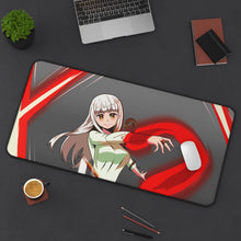 Load image into Gallery viewer, Lucifer and the Biscuit Hammer Mouse Pad (Desk Mat) On Desk
