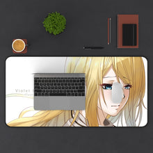 Load image into Gallery viewer, Violet Evergarden Violet Evergarden Mouse Pad (Desk Mat) With Laptop
