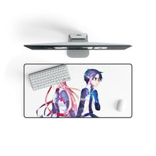 Load image into Gallery viewer, Sword Art Online Kazuto Kirigaya, Asuna Yuuki Mouse Pad (Desk Mat) On Desk
