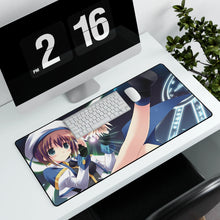 Load image into Gallery viewer, Magical Girl Lyrical Nanoha Mouse Pad (Desk Mat) With Laptop
