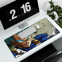 Load image into Gallery viewer, Vegeta Super Saiyan Blue Mouse Pad (Desk Mat) With Laptop
