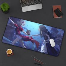 Load image into Gallery viewer, Lycoris Recoil Takina Inoue, Chisato Nishikigi Mouse Pad (Desk Mat) On Desk
