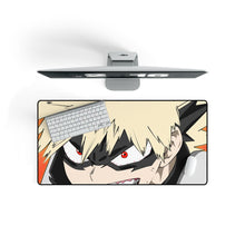 Load image into Gallery viewer, My Hero Academia Katsuki Bakugou Mouse Pad (Desk Mat) On Desk
