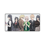 My Teen Romantic Comedy SNAFU Haruno Yukinoshita, Shizuka Hiratsuka, Saika Totsuka, Komachi Hikigaya, Hayato Hayama Mouse Pad (Desk Mat)