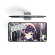 Load image into Gallery viewer, Anime Girl Mouse Pad (Desk Mat) On Desk
