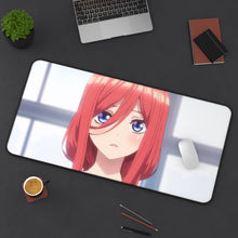 Load image into Gallery viewer, Itsuki Nakano Mouse Pad (Desk Mat) On Desk
