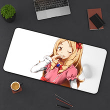 Load image into Gallery viewer, EroManga-Sensei Mouse Pad (Desk Mat) On Desk
