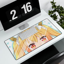 Load image into Gallery viewer, Miss Kobayashi's Dragon Maid Kobayashi-san Chi No Maid Dragon, Miss Kobayashi S Dragon Maid, Tohru Mouse Pad (Desk Mat) With Laptop
