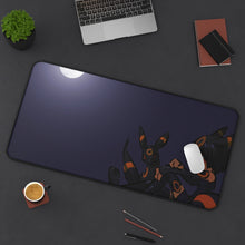Load image into Gallery viewer, Umbreon Moemon Mouse Pad (Desk Mat) On Desk
