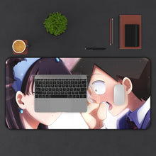 Load image into Gallery viewer, Komi Can&#39;t Communicate Komi Shouko, Tadano Hitohito Mouse Pad (Desk Mat) With Laptop
