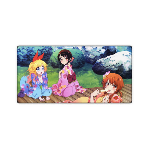 Nisekoi Chitoge Kirisaki, Kosaki Onodera, Marika Tachibana Mouse Pad (Desk Mat)