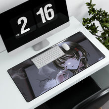 Load image into Gallery viewer, Anime Girl Mouse Pad (Desk Mat) With Laptop
