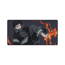 Load image into Gallery viewer, Shinra Kusakabe, Flames, Fire Force, Anime, Mouse Pad (Desk Mat)
