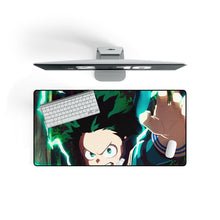 Load image into Gallery viewer, My Hero Academia Izuku Midoriya Mouse Pad (Desk Mat) On Desk
