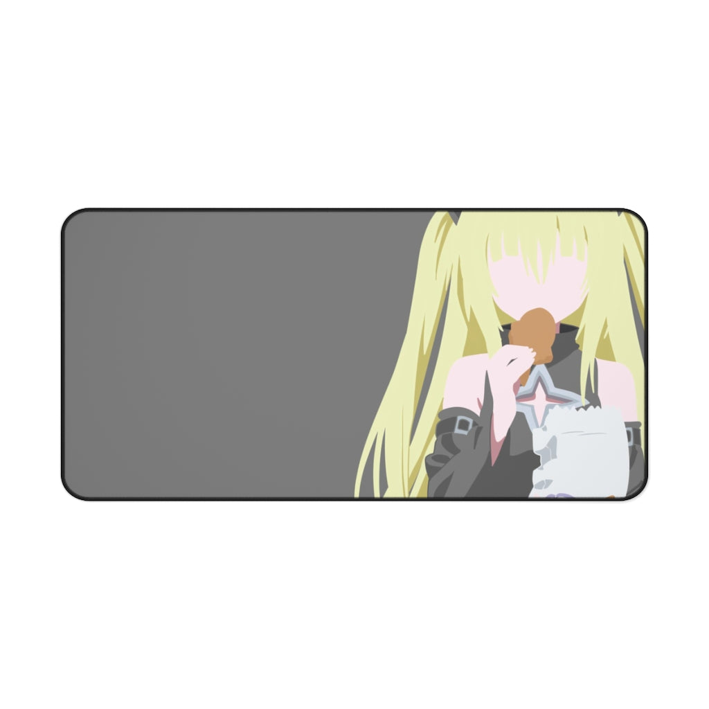 Yami with taiyaki Mouse Pad (Desk Mat)