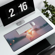 Load image into Gallery viewer, Anime Girl With Firework Mouse Pad (Desk Mat) With Laptop
