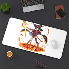 Load image into Gallery viewer, Megumin Mouse Pad (Desk Mat) On Desk
