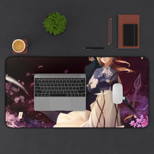 Load image into Gallery viewer, Gilbert Bougainvillea Mouse Pad (Desk Mat) With Laptop
