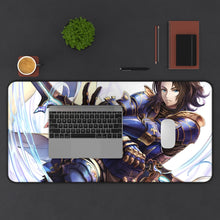 Load image into Gallery viewer, Granblue Fantasy Granblue Fantasy, Lancelot Mouse Pad (Desk Mat) With Laptop
