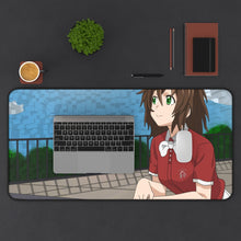 Load image into Gallery viewer, Gamers! Chiaki Hoshinomori Mouse Pad (Desk Mat) With Laptop
