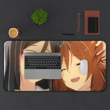 Load image into Gallery viewer, Sound! Euphonium Mouse Pad (Desk Mat) With Laptop
