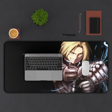 Load image into Gallery viewer, Anime FullMetal Alchemist Mouse Pad (Desk Mat) With Laptop

