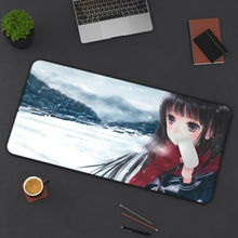 Load image into Gallery viewer, Anime Girl Mouse Pad (Desk Mat) On Desk
