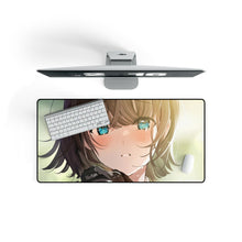 Load image into Gallery viewer, Anime Girl Mouse Pad (Desk Mat) On Desk
