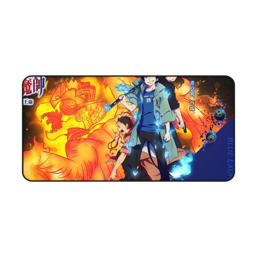 Blue Exorcist Rin Okumura, Yukio Okumura Mouse Pad (Desk Mat)