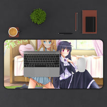 Load image into Gallery viewer, Oreimo Mouse Pad (Desk Mat) With Laptop
