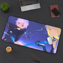 Load image into Gallery viewer, Bell Vs Aiz Mouse Pad (Desk Mat) On Desk
