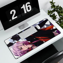 Load image into Gallery viewer, Guilty Crown Inori Yuzuriha Mouse Pad (Desk Mat) With Laptop

